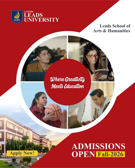 Admissions Open at Lead School of Arts & Humanities
