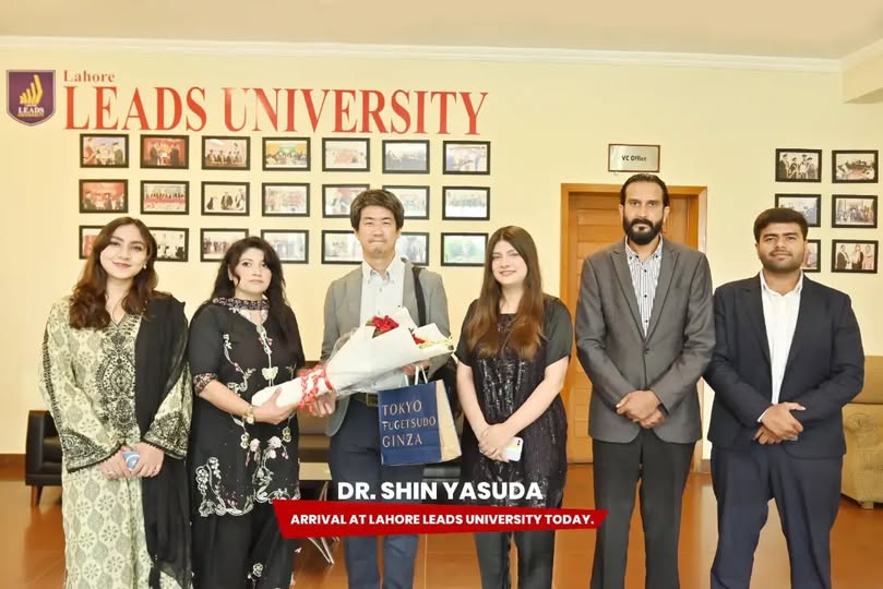 Lahore Leads University Welcomes International Guest from Japan for ICT 2026